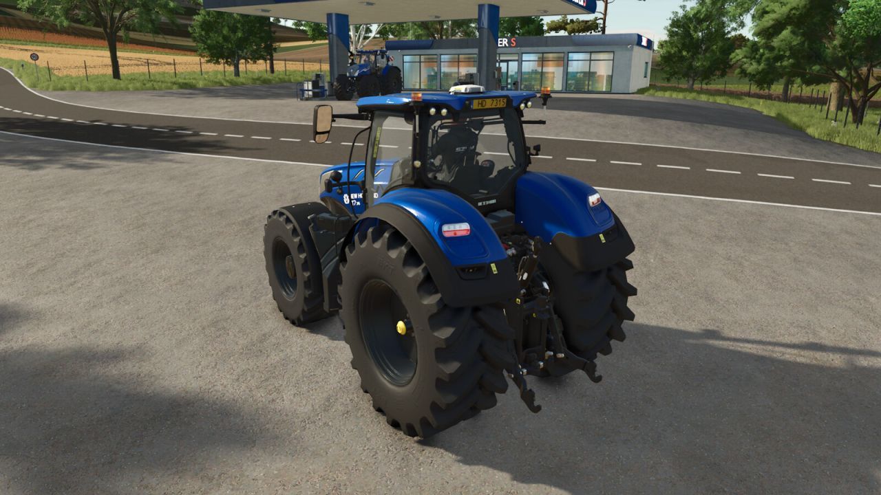 Трактор New Holland T7 HD Stage IV для Farming Simulator 25