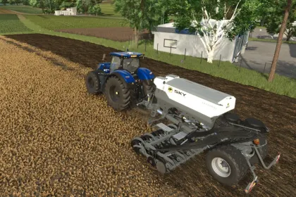 Трактор New Holland T7 HD Stage IV для Farming Simulator 25 — 3