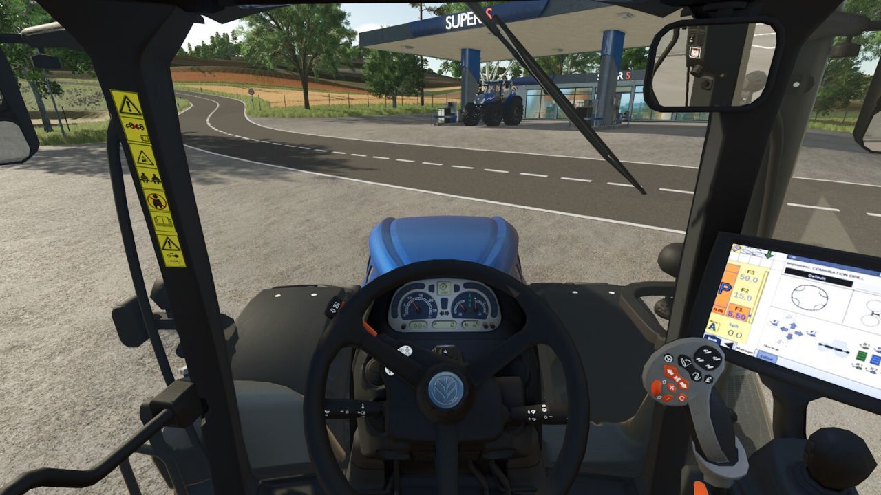 Трактор New Holland T7 HD Stage IV для Farming Simulator 25