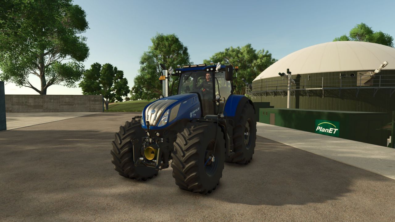 Трактор New Holland T7 HD Stage IV для Farming Simulator 25