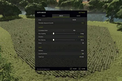 Auto Grove для Farming Simulator 25 — 2