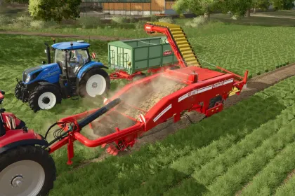 Effektives Set GRIMME GT170 und KS75-2/4 zur Kartoffelernte in Farming Simulator 25 — 2