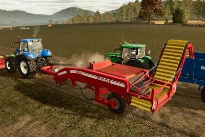 Effektives Set GRIMME GT170 und KS75-2/4 zur Kartoffelernte in Farming Simulator 25 — 3