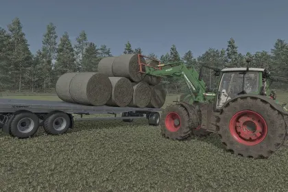 Поліпшена фізика тюків для Farming Simulator 25