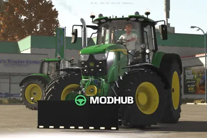 Трактор John Deere 6M Medium Series Edit v1.0 для FS25