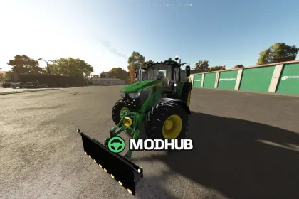 Трактор John Deere 6M Medium Series Edit v1.0 для FS25 — 2
