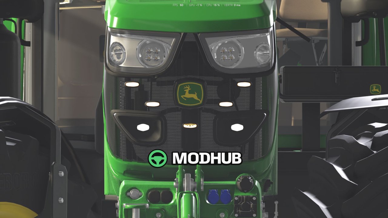 Трактор John Deere 6M Medium Series Edit v1.0 для FS25