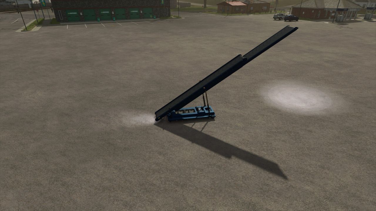 Efektywny Electric Conveyor Belt — Elektryczny Przenośnik do Szybkiego Załadunku w FS25