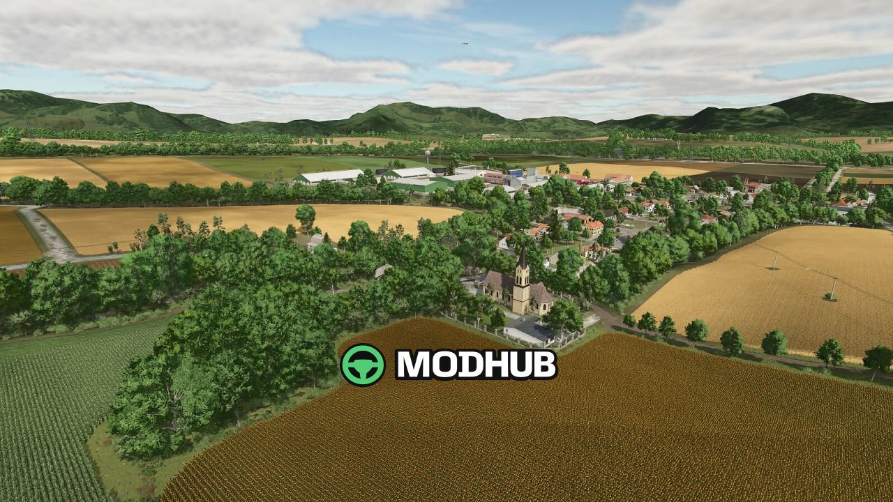 Карта Carpathian Countryside V1.1 для FS25