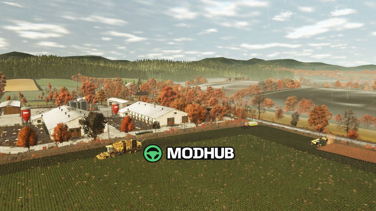 Карта Carpathian Countryside V1.1 для FS25