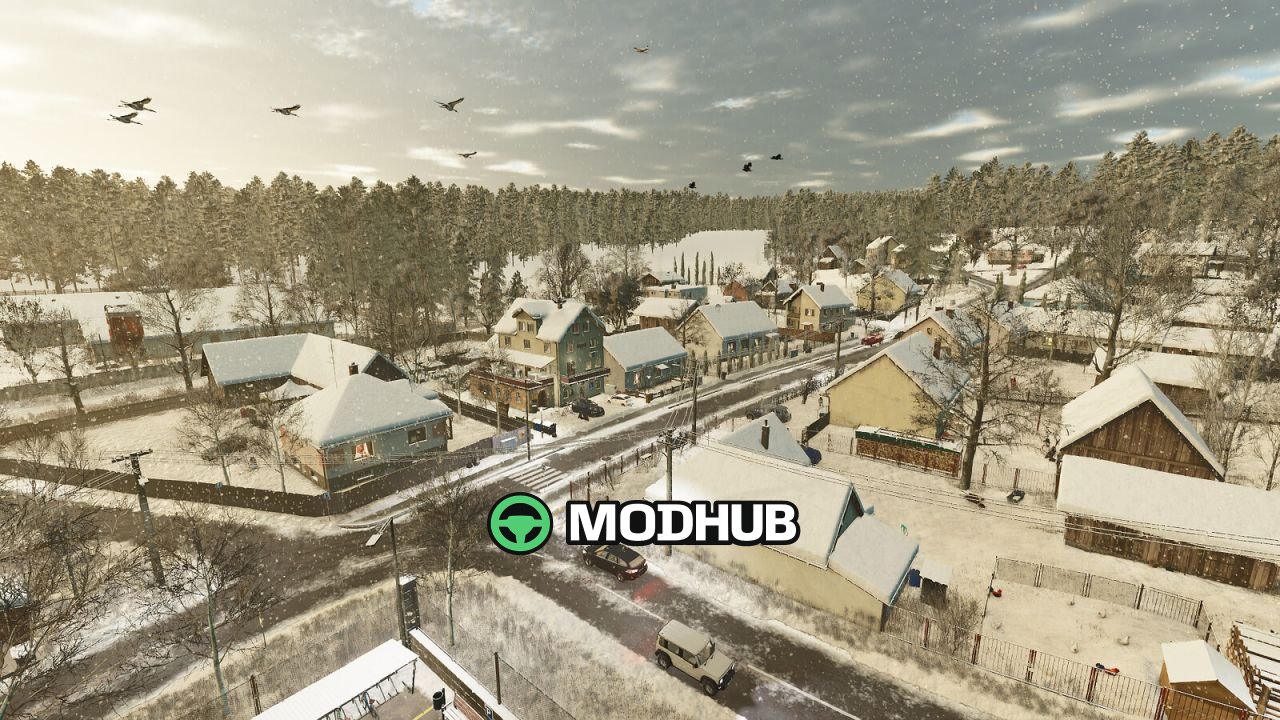 Карта Carpathian Countryside V1.1 для FS25