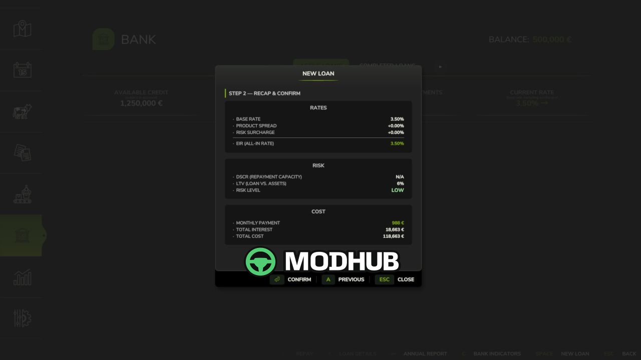 Банк і кредити V1.1 для FS25