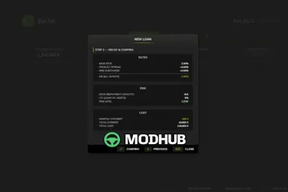 Банк і кредити V1.1 для FS25 — 3