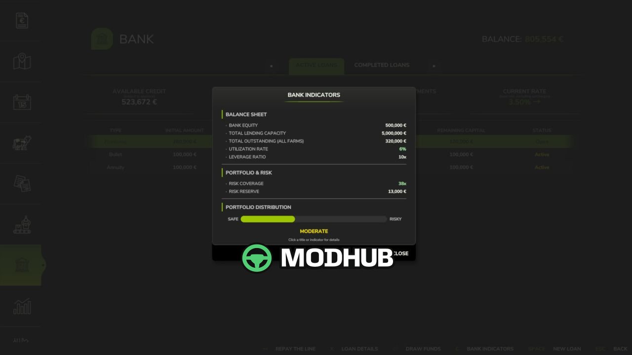 Банк і кредити V1.1 для FS25