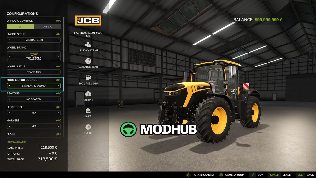 Скрипт More Motor Sounds V2.0 для FS25