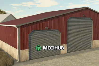 Стара майстерня-гараж Old Garage With Workshop для FS25