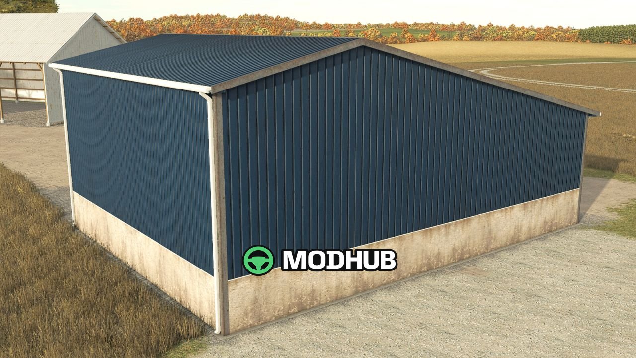 Стара майстерня-гараж Old Garage With Workshop для FS25