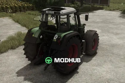 Трактор Fendt 700/800 Vario TMS V1.0.1.8 для FS25 — 2