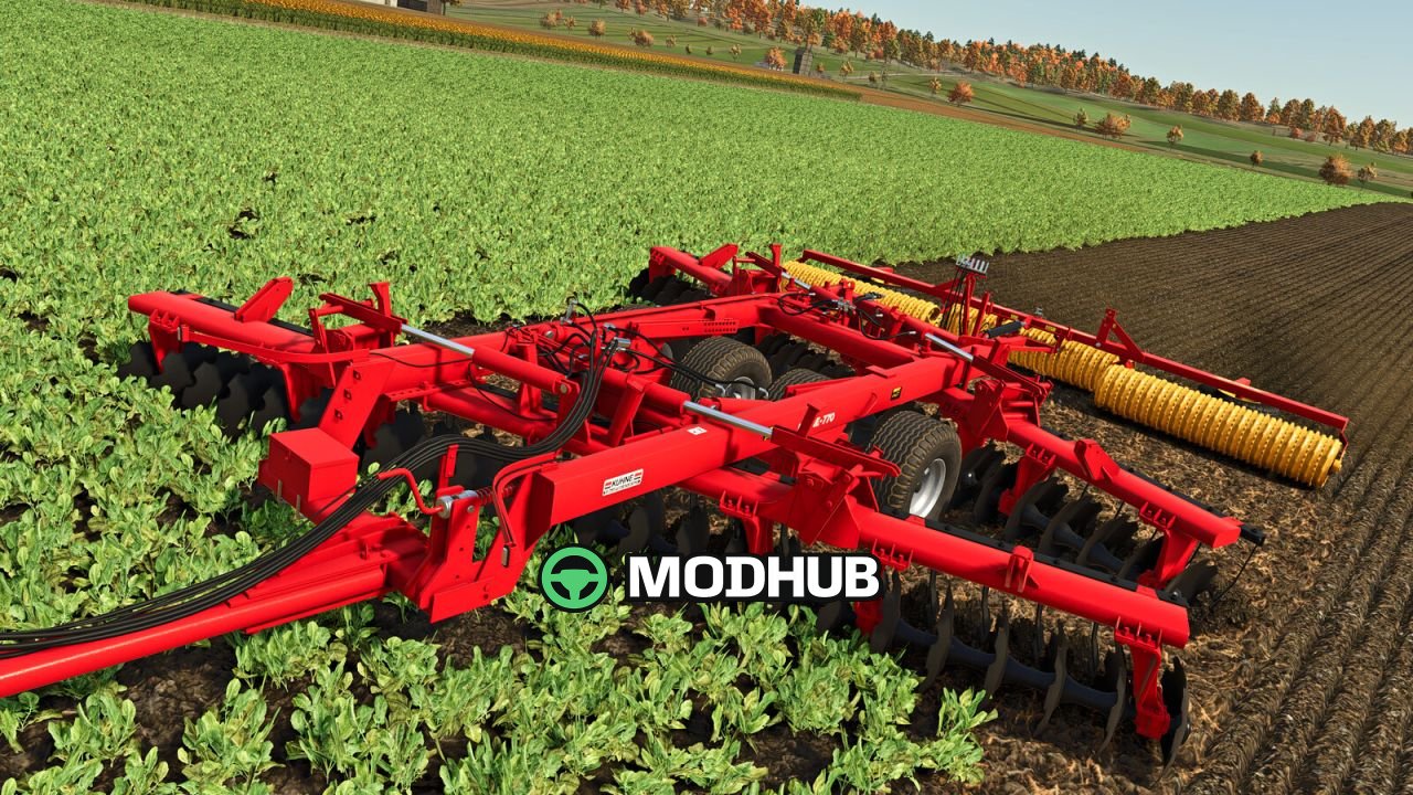 Kreisel-/Scheibenegge Kühne KNT 770 V1.0 für FS25