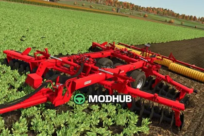Kreisel-/Scheibenegge Kühne KNT 770 V1.0 für FS25 — 3