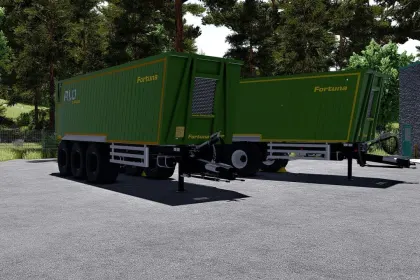 Efficient Trailer Fortuna FTM Pack (FTM200/FTM300) — Lightweight ALU CARGO for Maximum Load