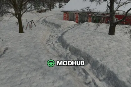 Сніг Real Snow v1.0 для FS25