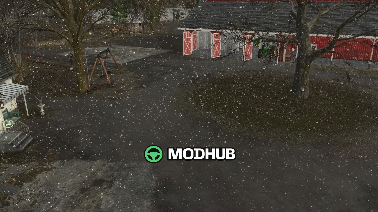 Сніг Real Snow v1.0 для FS25