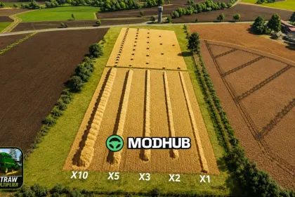 Підвищення врожайності соломи v2.0 для FS25