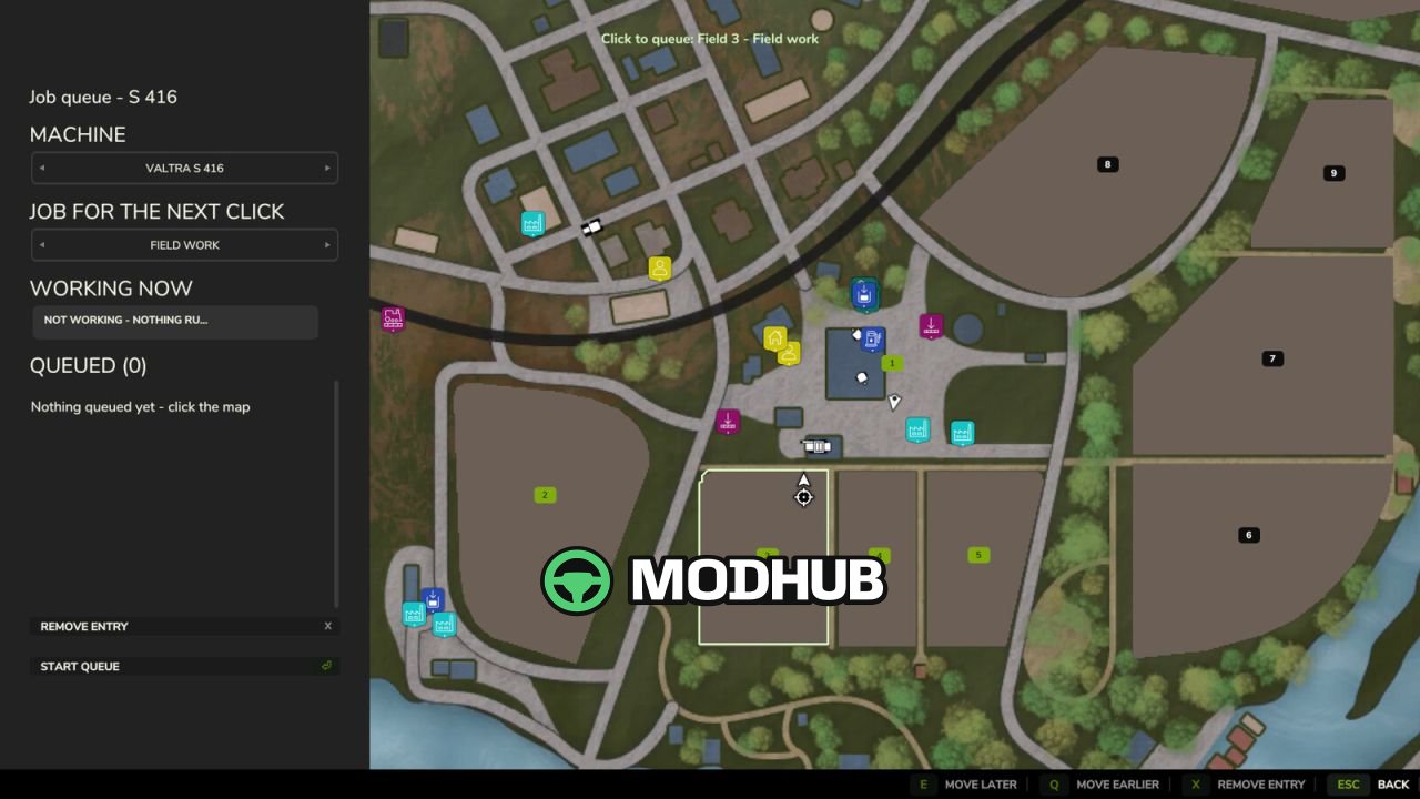 Job Queue V1.0 für FS25