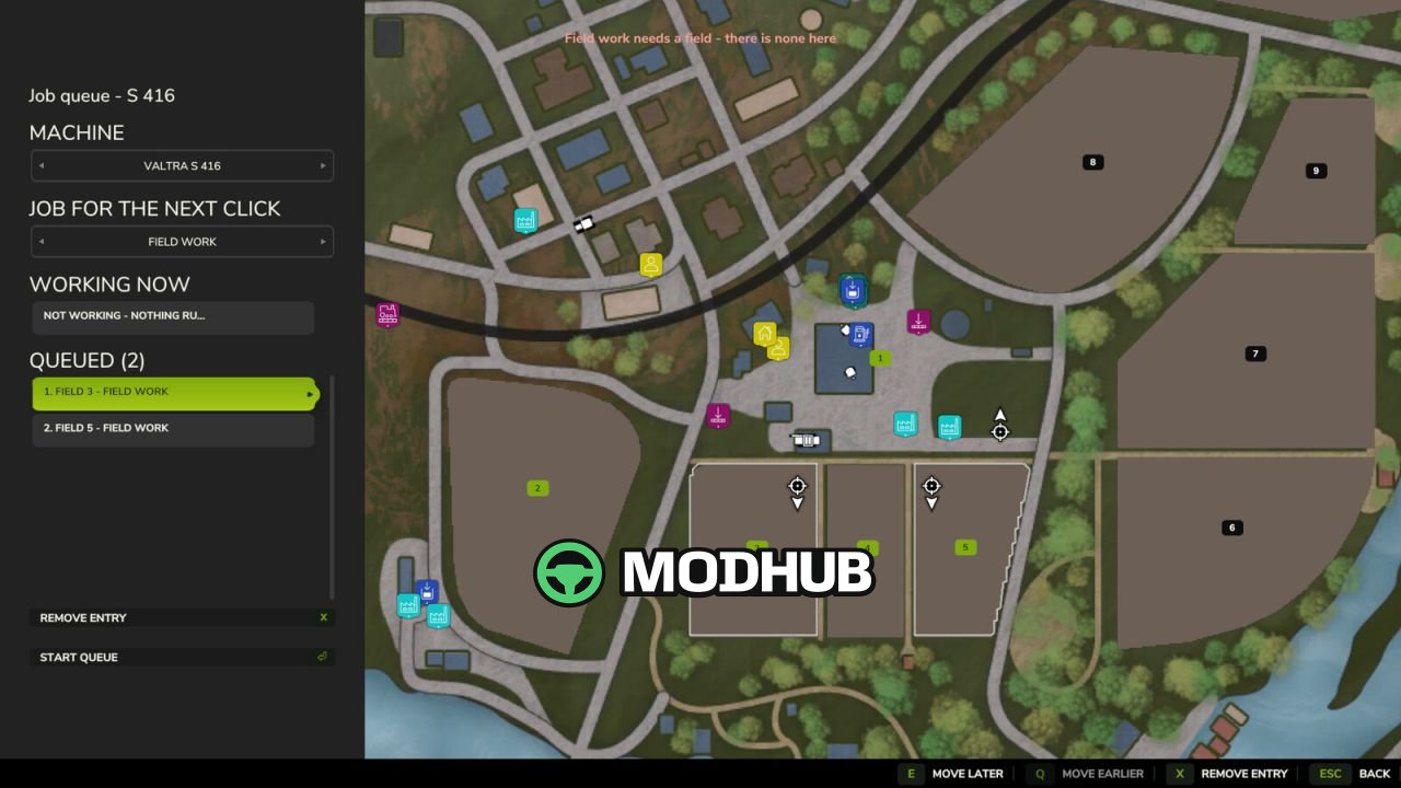 Job Queue V1.0 für FS25