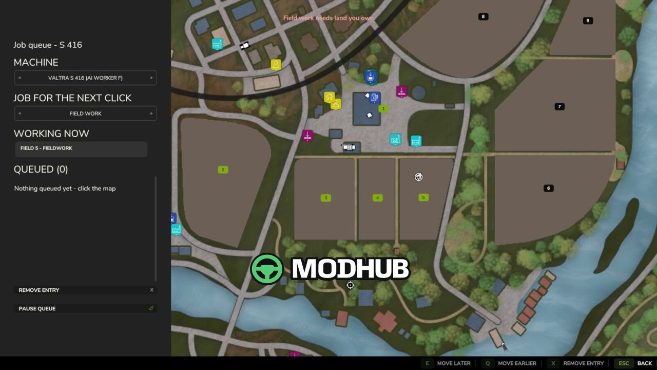 Job Queue V1.0 für FS25