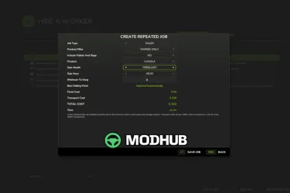 Скрипт Hire A Worker V1.0 для FS25 — 3