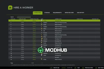Скрипт Hire A Worker V1.0 для FS25 — 4