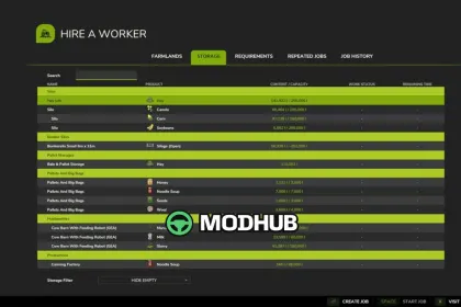 Скрипт Hire A Worker V1.0 для FS25 — 5