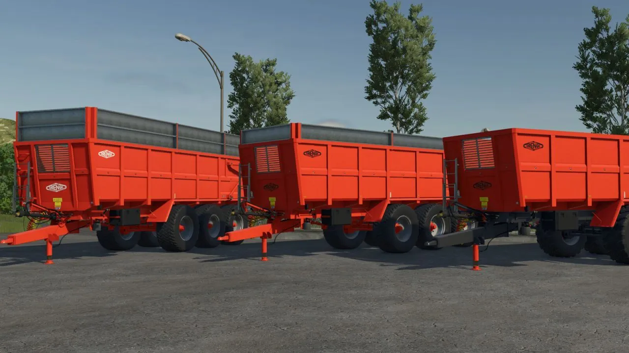 Ефективний Причіп Orenge ORM 240M для Farming Simulator 25 — Велика Місткість та Швидка Логістика