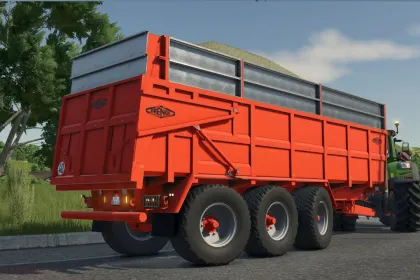 Ефективний Причіп Orenge ORM 240M для Farming Simulator 25 — Велика Місткість та Швидка Логістика — 2