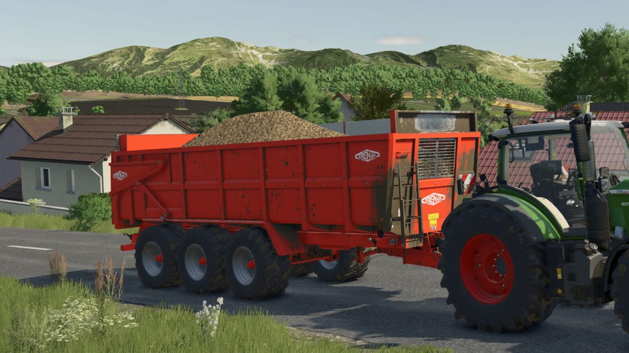 Ефективний Причіп Orenge ORM 240M для Farming Simulator 25 — Велика Місткість та Швидка Логістика