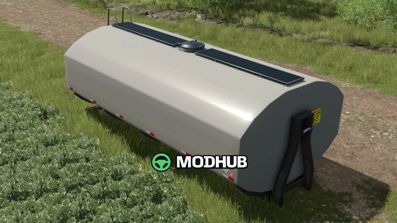 Причіп-цистерна HT75 Hooklift Tanker v1.0 для FS25