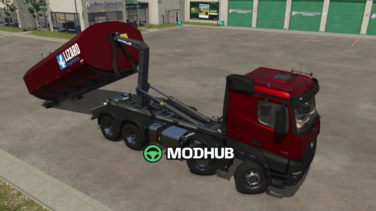 Причіп-цистерна HT75 Hooklift Tanker v1.0 для FS25