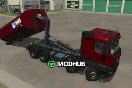 Причіп-цистерна HT75 Hooklift Tanker v1.0 для FS25 — 3