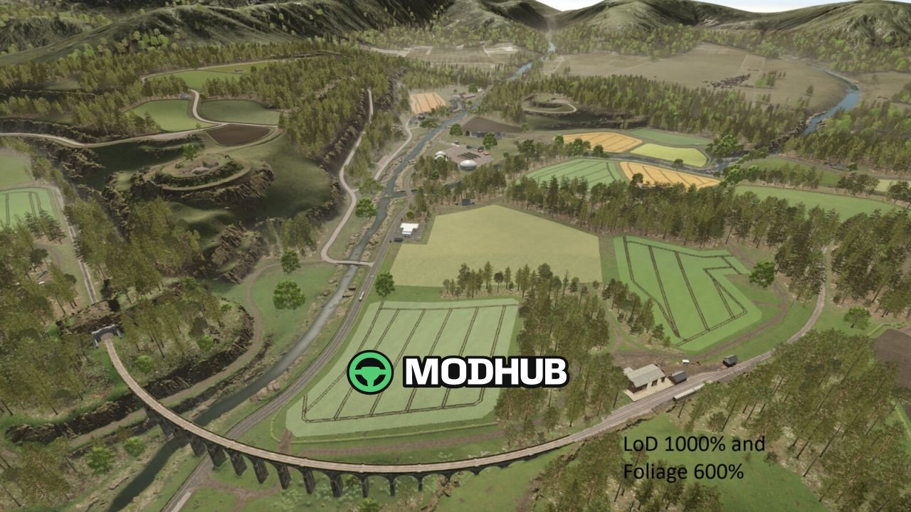 Модифікація Draw Distance V1.0 для FS25