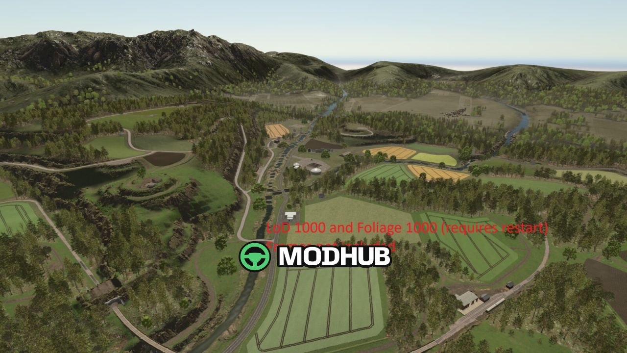 Модифікація Draw Distance V1.0 для FS25