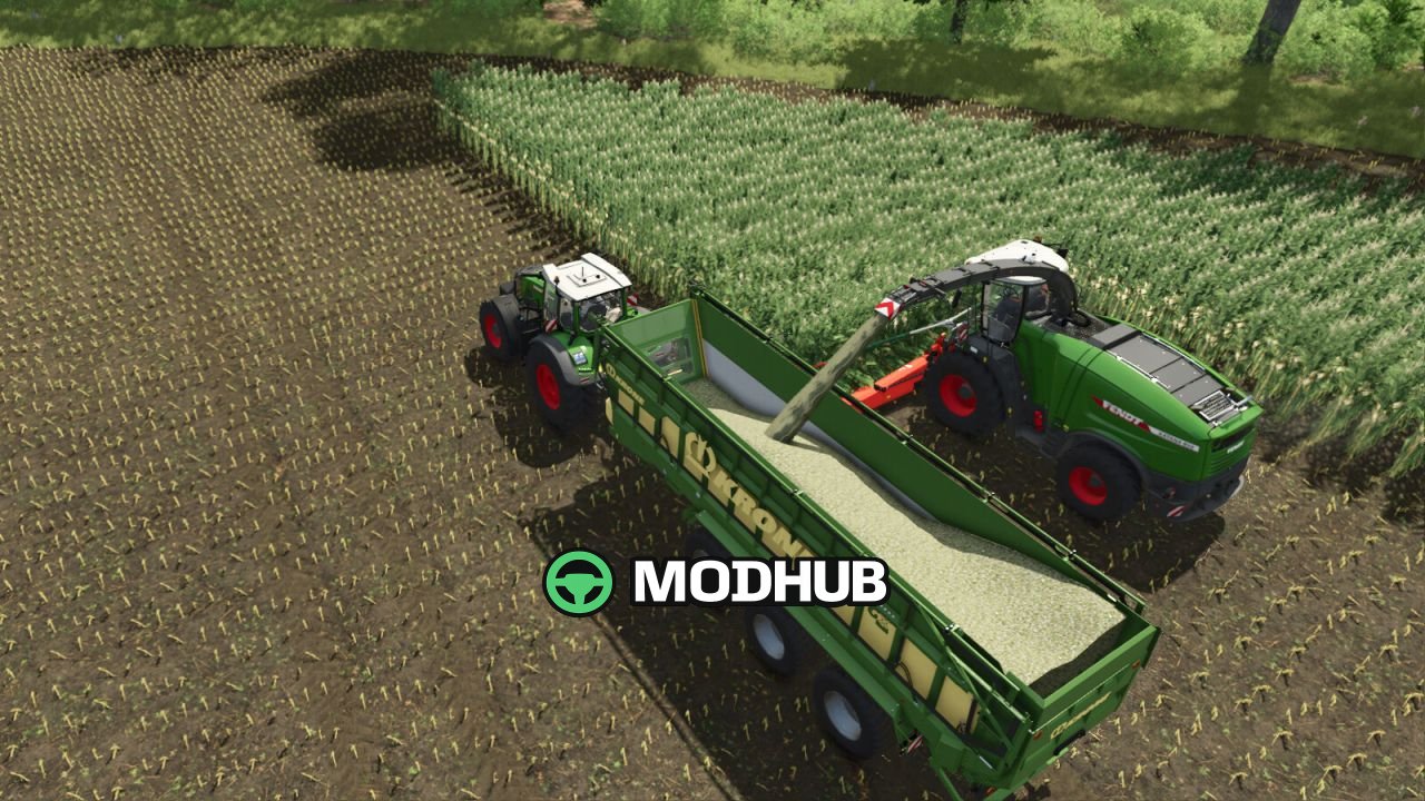 Скрипт Trailer Load From Rear V1.0 для FS25