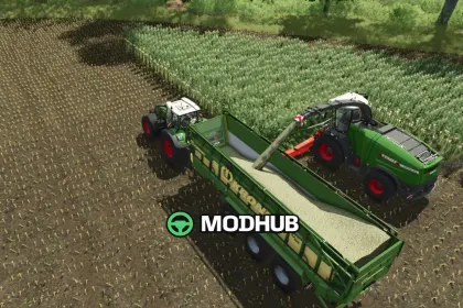 Скрипт Trailer Load From Rear V1.0 для FS25 — 2