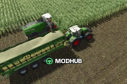 Скрипт Trailer Load From Rear V1.0 для FS25 — 3