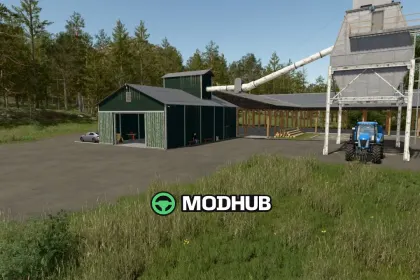 Стара лісопилка Woodchips Production V1.0 для FS25
