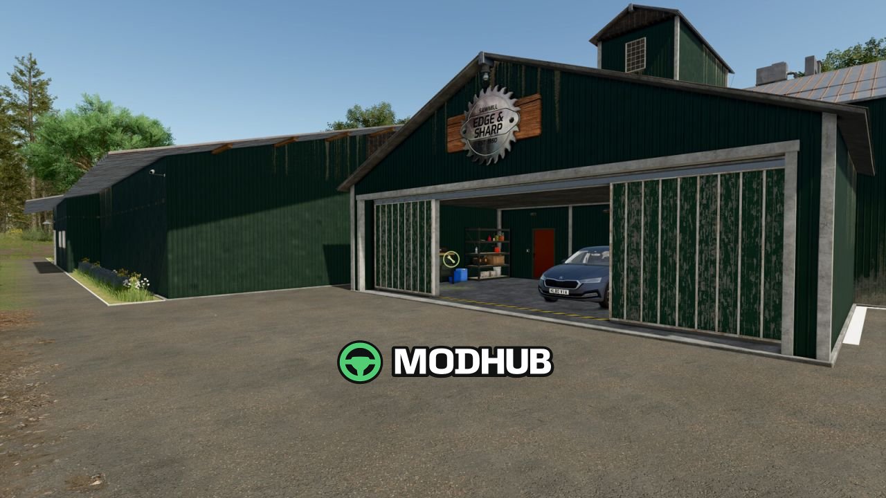 Стара лісопилка Woodchips Production V1.0 для FS25