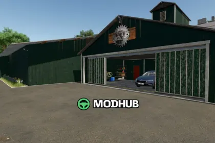 Стара лісопилка Woodchips Production V1.0 для FS25 — 6