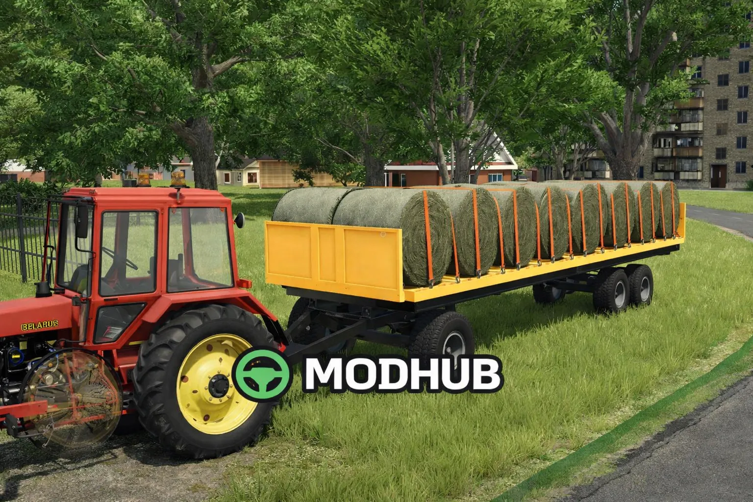 Мод на причепи ПТC-12 для Фермер Симулятор 25
