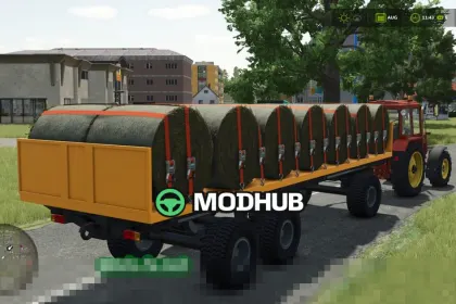 Мод на причепи ПТC-12 для Фермер Симулятор 25